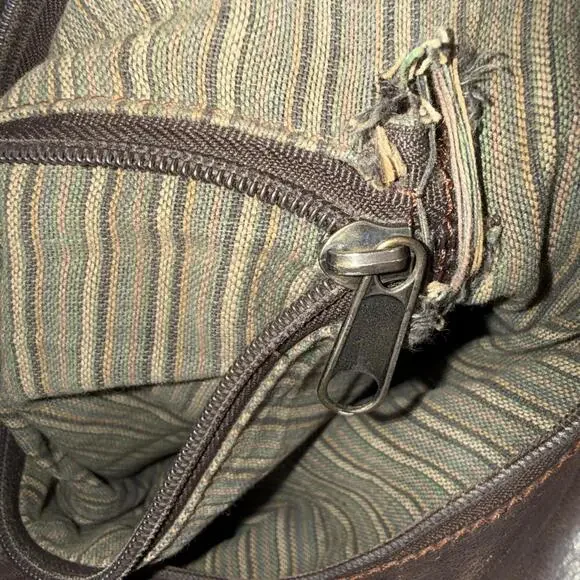 Vintage Beardesign Leather Gorpcore Outdoor Hiking Multifunctional Backpack Bag - Picture 10 of 15